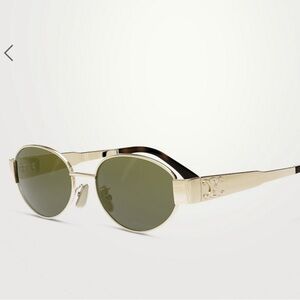 Celine Triomphe Oval Sunglasses
